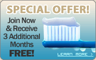 Special Offer! Join Now and Receive 3 Additional Months FREE!